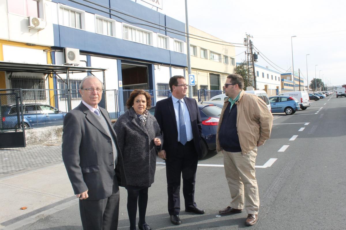 Visita de la delegada, Carmen Cabrera, al PICA